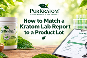 How to Match a Kratom Lab Report to a Product Lot
