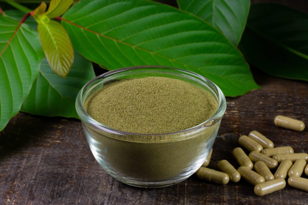 White Indo Kratom powder - PurKratom