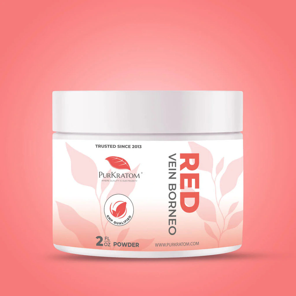 Red Vein Borneo Kratom Powder