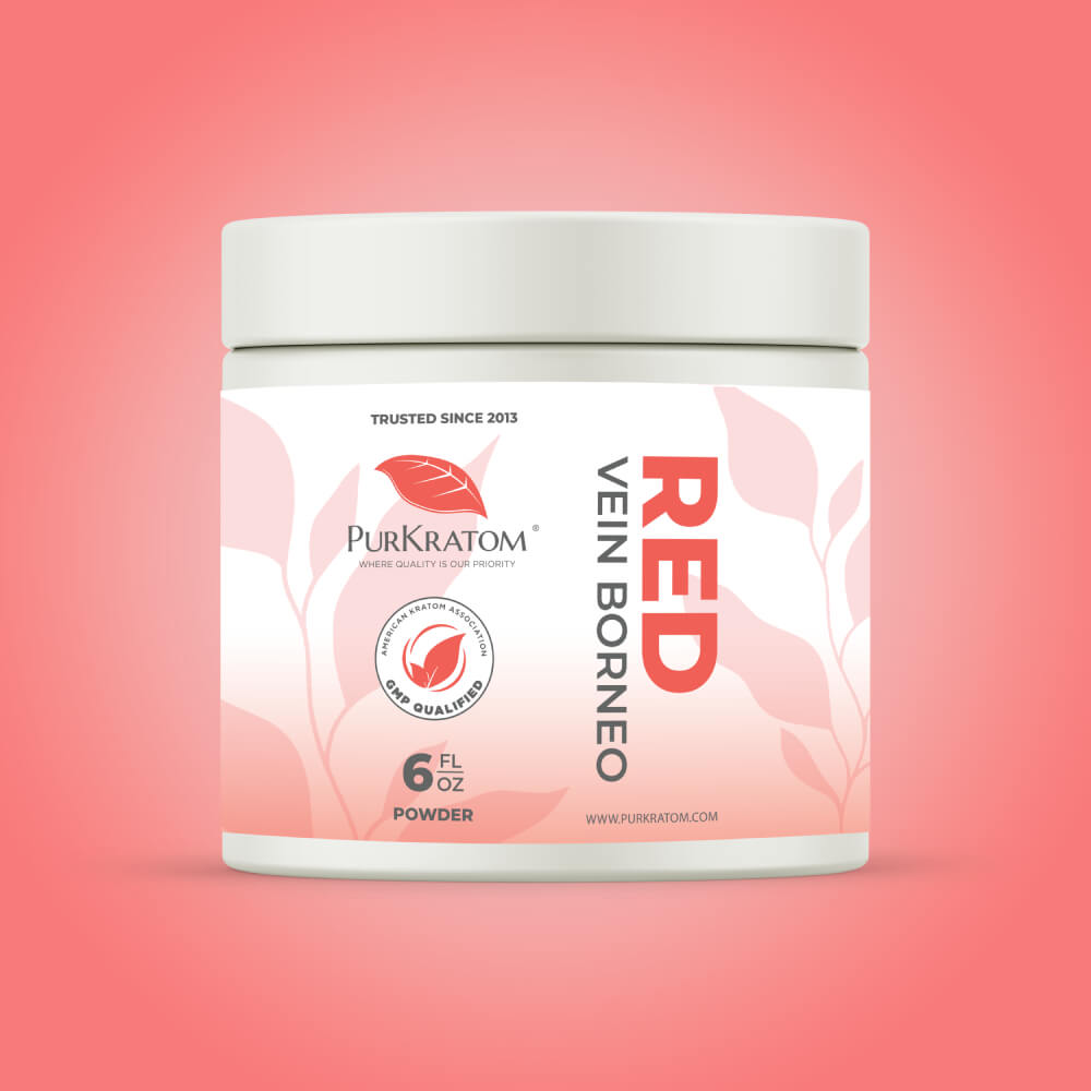 Red Vein Borneo Kratom Powder