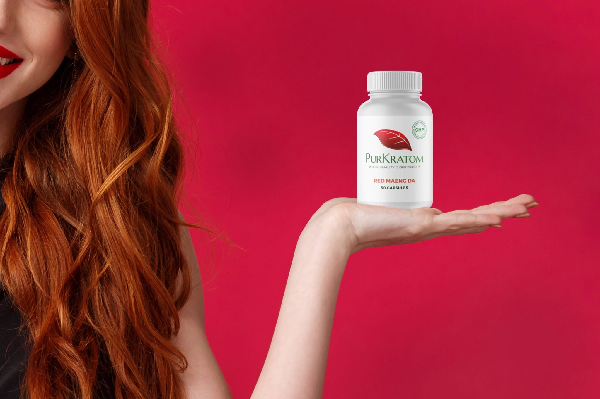 Red Maeng Da Kratom Capsule - PurKratom