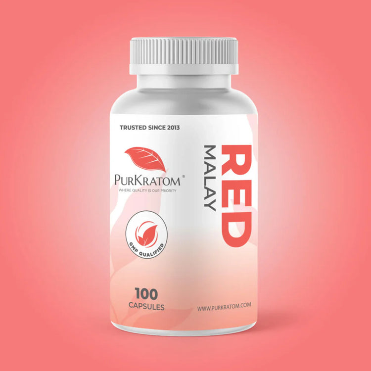 Red Malay Kratom Capsules