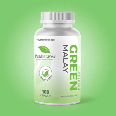 Premium Green Malay Kratom Capsules