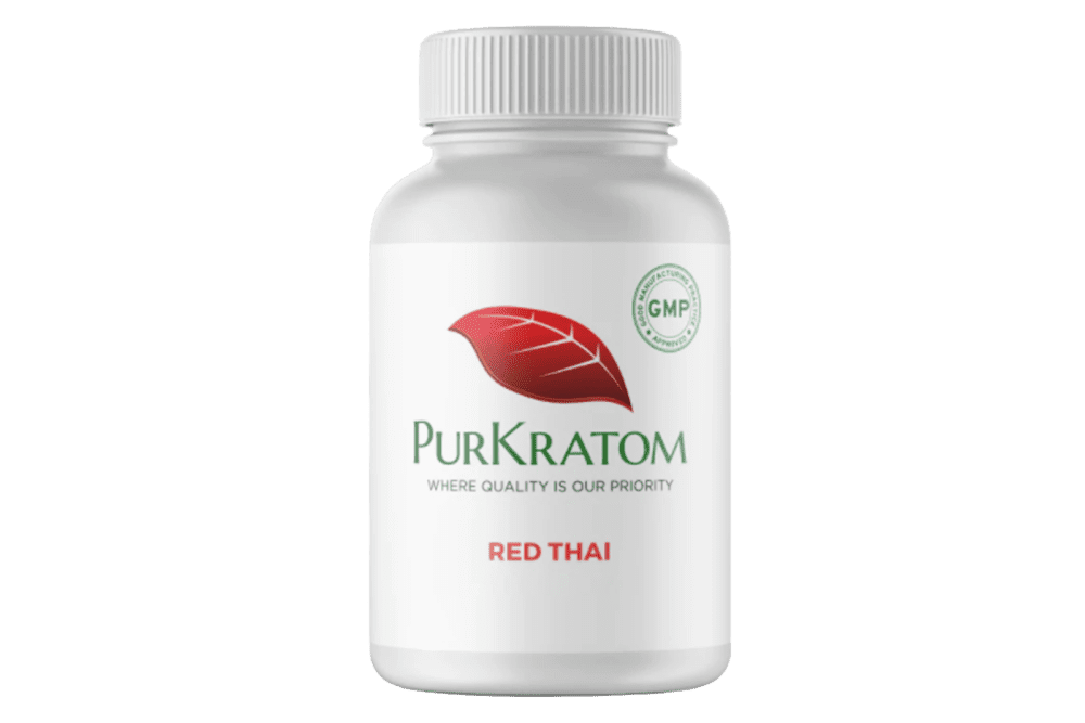 Red Thai Kratom Capsules