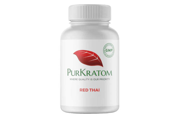Red Thai Kratom Capsules