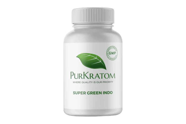 Super Green Indo Kratom Capsules - PurKratom