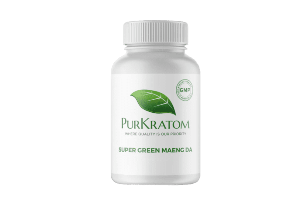 Super Green Maeng Da Kratom Capsules - PurKratom
