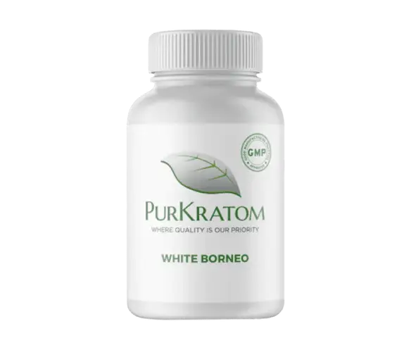 White Borneo Kratom Capsules - PurKratom