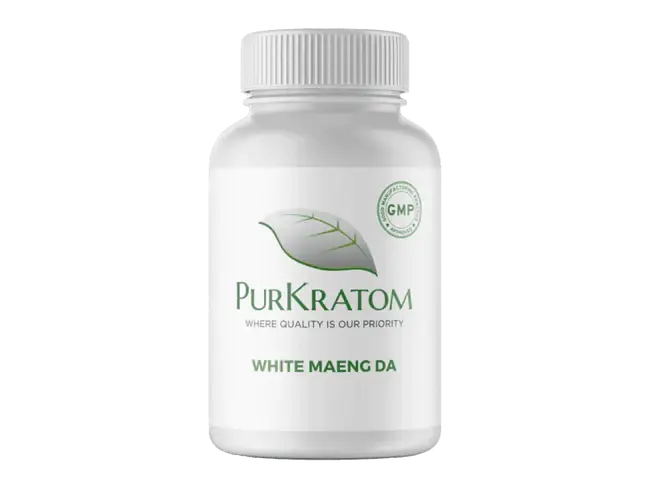 White Maeng Da Capsules - PurKratom