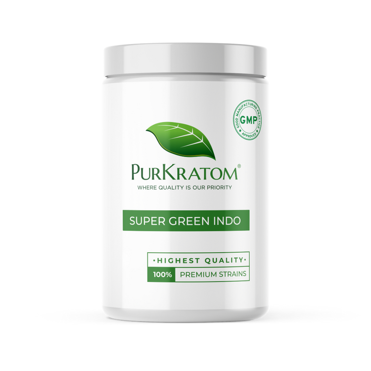 PurKratom Super Green Indo Kratom Powder