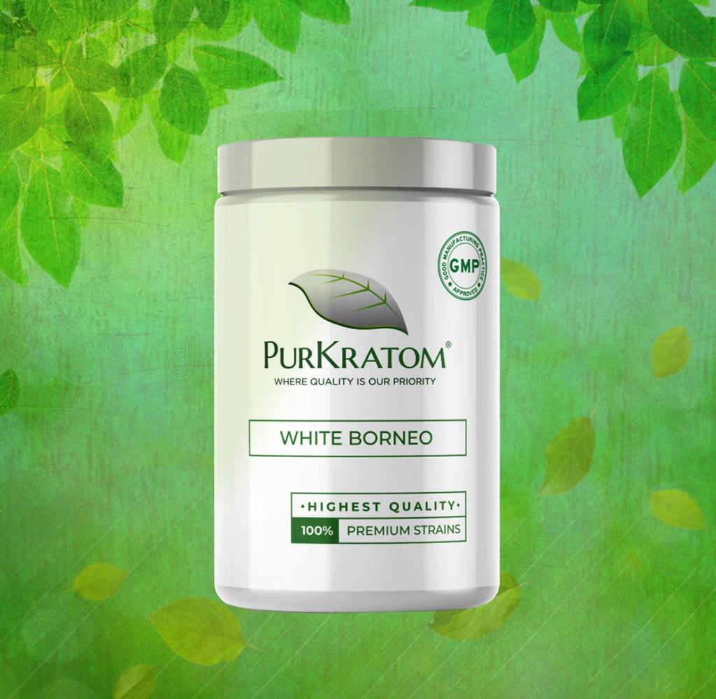 White Borneo Kratom Powder